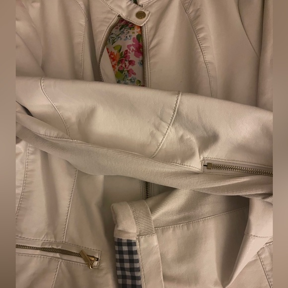 black rivet leather jacket - Picture 2 of 4